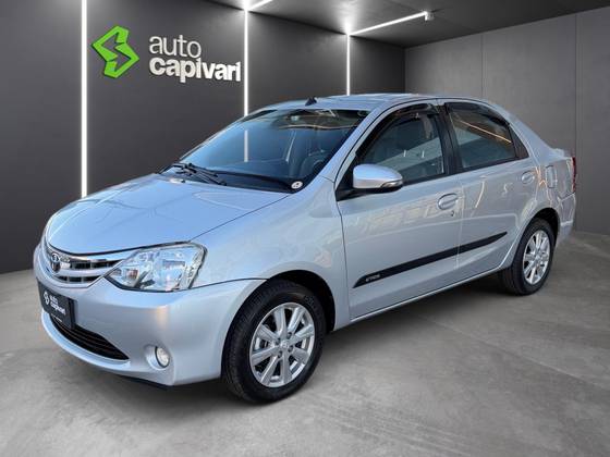 TOYOTA ETIOS 1.5 XLS SEDAN 16V FLEX 4P MANUAL TOYOTA ETIOS 1.5 XLS SEDAN 16V FLEX 4P MANUAL